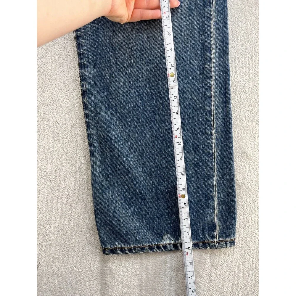 J.Crew Jeans Mens W35 L32 Classic Straight Medium Wash  Cotton Denim Relaxed